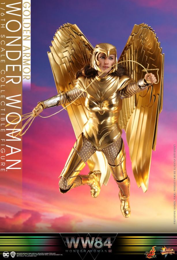 Hot Toy Wonder Woman: 1984 - Golden Armor 1:6 Scale 12" Action Figure - My Hobbies