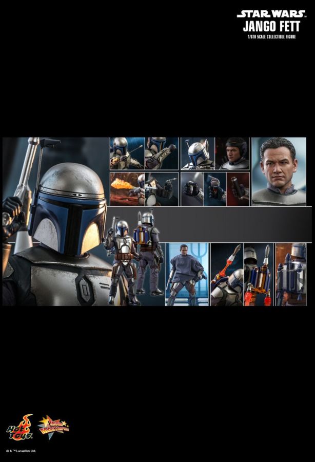 Hot Toy Star Wars - Jango Fett 1:6 Scale 12" Action Figure - My Hobbies