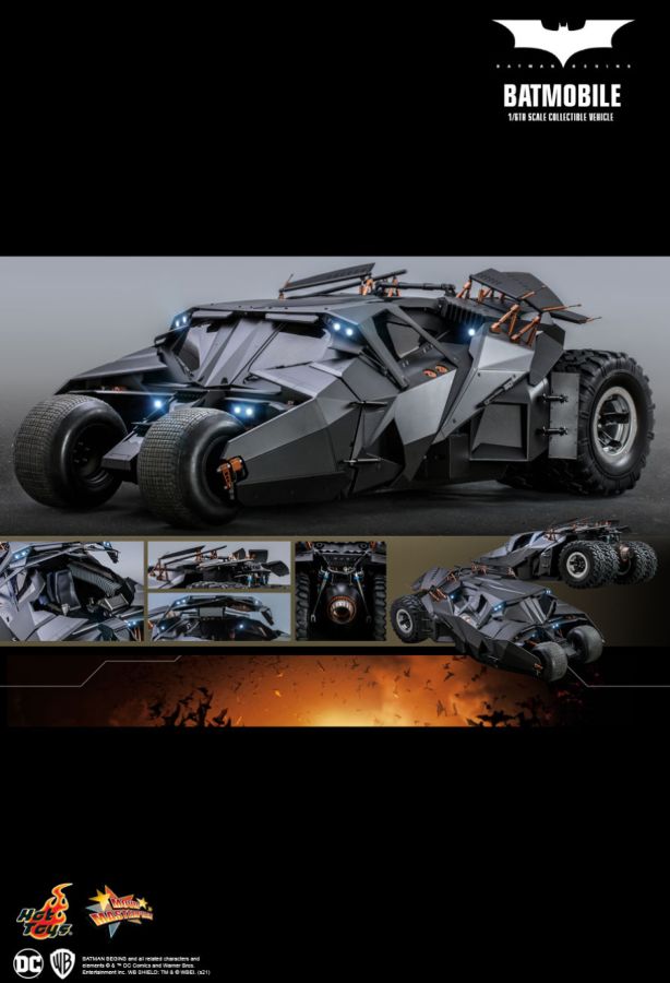 Hot Toy Batman Begins - Batmobile 1:6 Scale Vehicle - My Hobbies