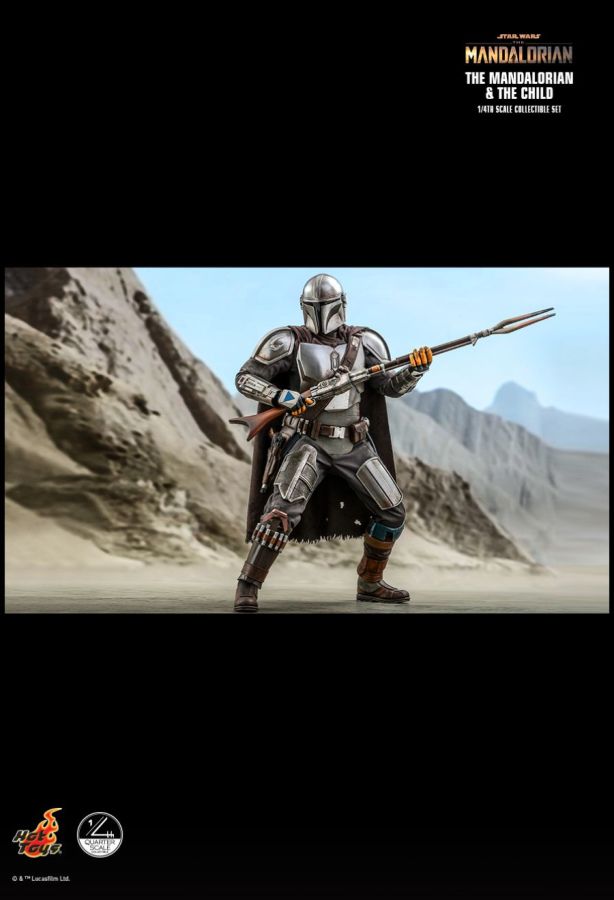Hot Toy Star Wars: The Mandalorian - Mandalorian & The Child 1:4 Scale Action Figure Set - My Hobbies