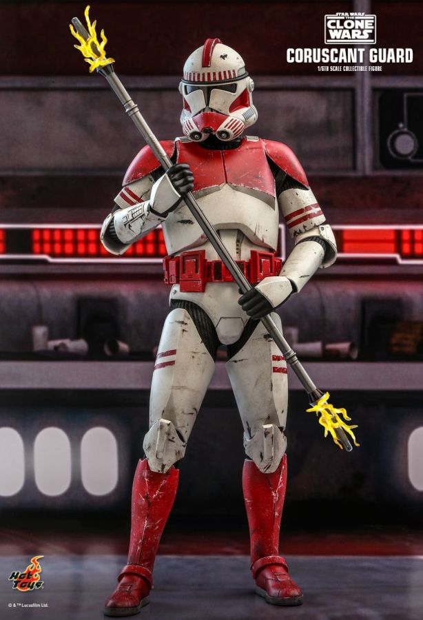 Hot Toy Star Wars: The Clone Wars - Coruscant Guard 1:6 Scale 12" Action Figure - My Hobbies