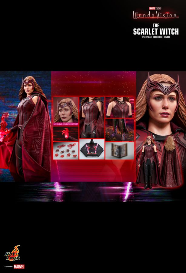 Hot Toy WandaVision - The Scarlet Witch 1:6 Scale 12" Action Figure - My Hobbies