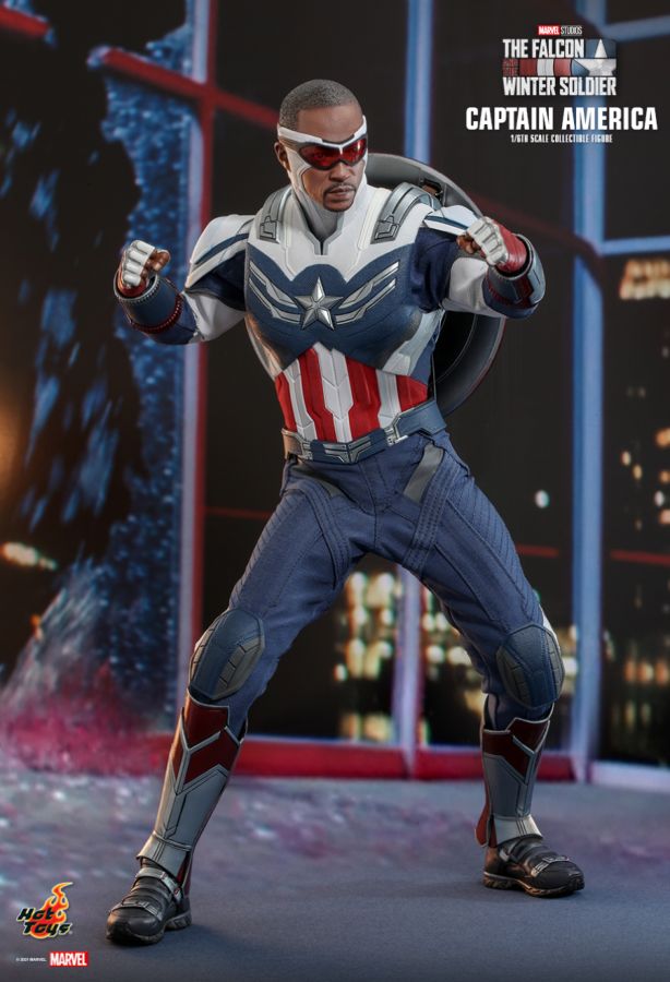 Hot Toys Falcon Winter Soldier - Captain America 1:6 Scale 12" Action Figure - My Hobbies