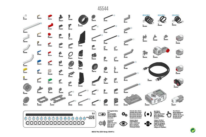 LEGO Education 45544 MINDSTORMS EV3 Core Set damaged boxes