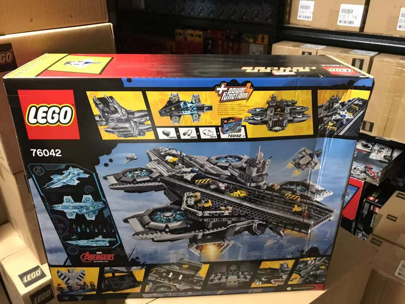 LEGO 76042 Marvel Super Heroes - The SHIELD Helicarrier Brand New and Sealed(Box Damage) - My Hobbies