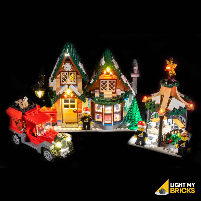 LEGO Winter Village Post Office 10222 Light Kit (LEGO Set Are Not Included ) - My Hobbies