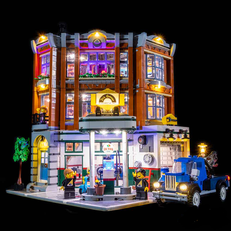 LEGO Corner Garage 10264 Light Kit (LEGO Set Are Not Included ) - My Hobbies