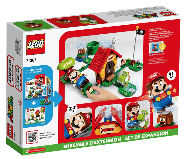 LEGO® 71367 Super Mario™ Mario’s House & Yoshi Expansion Set - My Hobbies