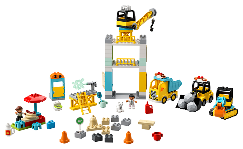LEGO® 10933 DUPLO® Tower Crane & Construction - My Hobbies