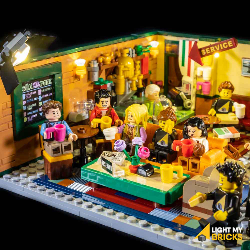 Light My Bricks LEGO Friends Central Perk 21319 Light Kit LEGO Set Are Not Included My Hobbies