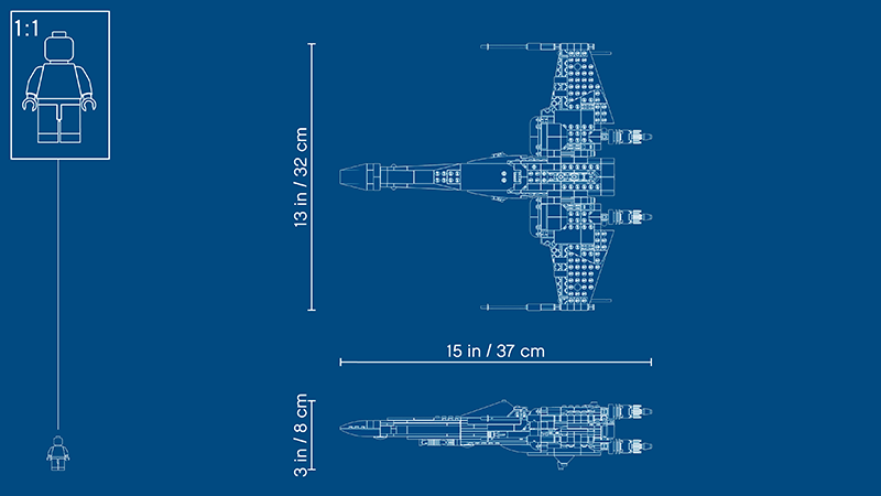 LEGO® 75273 Star Wars™ Poe Dameron's X-wing Fighter™ - My Hobbies