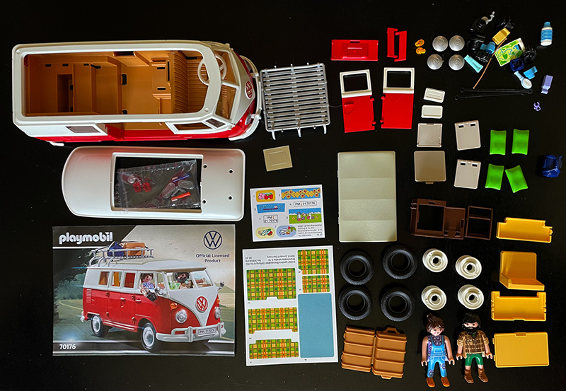 Playmobil - Volkswagen Beetle &  T1 Camper Van Bundle (Set of 2) - My Hobbies
