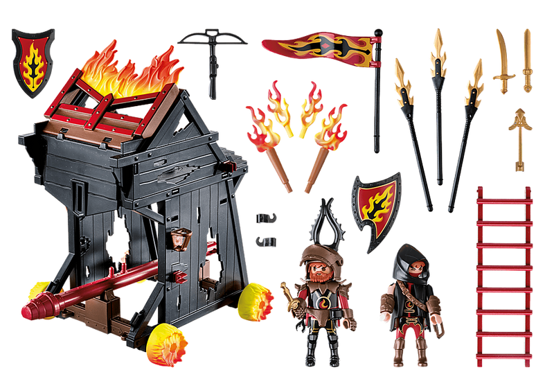 Playmobil - Burnham Raiders Fire Ram - My Hobbies