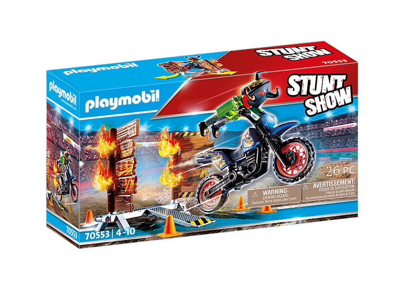 PMB - Stunt Show Motocross with Fiery Wall - My Hobbies