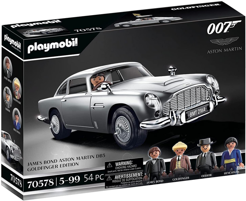 Playmobil - James Bond Aston Martin DB5 -Goldfinger Edit - My Hobbies