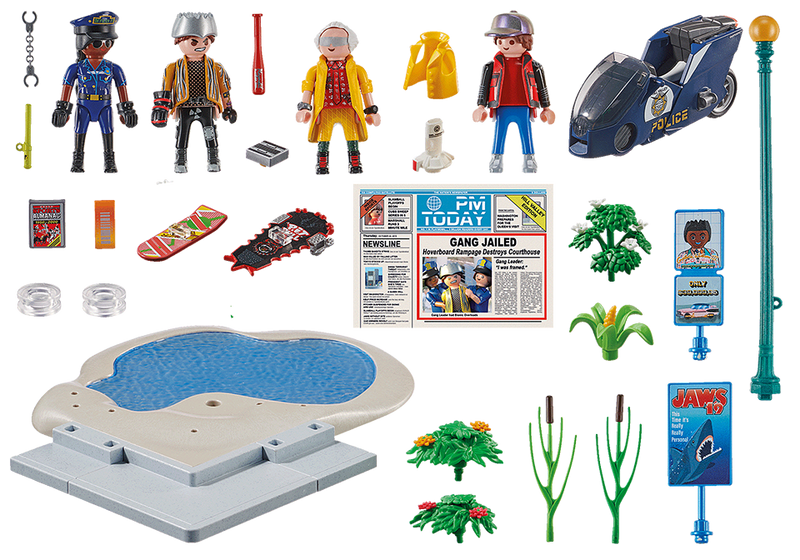 Playmobil - Back to the Future Part II Hoverboard Chase - My Hobbies