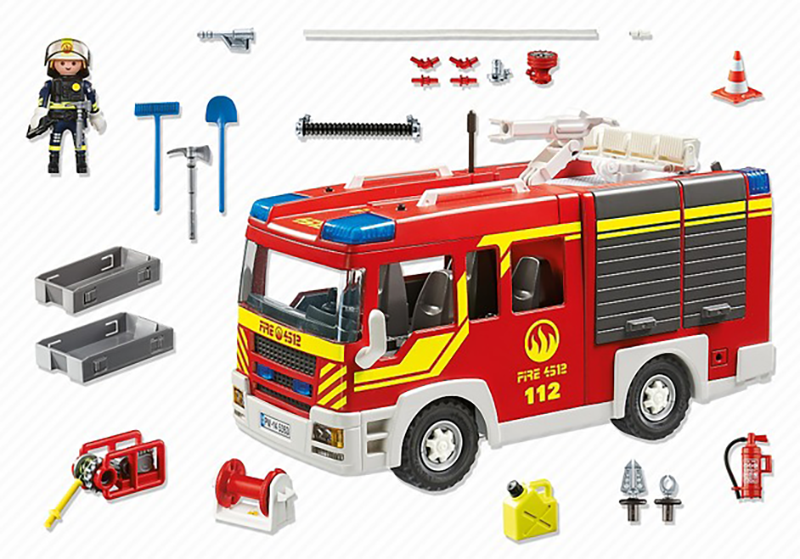 Playmobil - Fire Engine - My Hobbies
