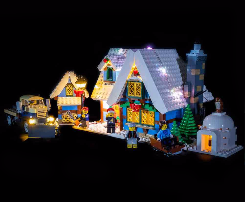 LEGO Winter Village Cottage 10229 Light Kit (LEGO Set Are Not Included ) - My Hobbies