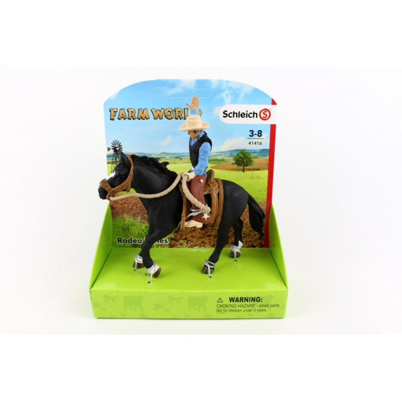 Schleich - Saddle Bronc Riding with Cowboy - My Hobbies