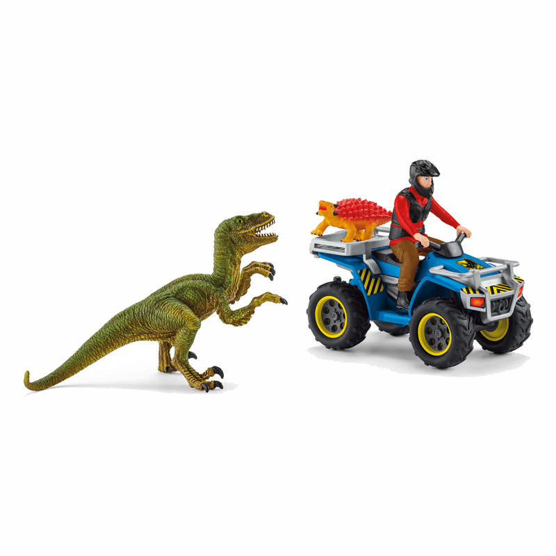 Schleich - Quad escape from Velociraptor - My Hobbies