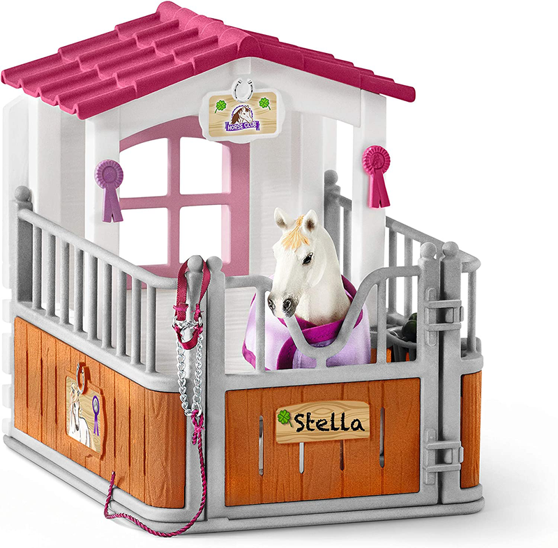 Schleich - Horse Stall with Luistano Mare - My Hobbies