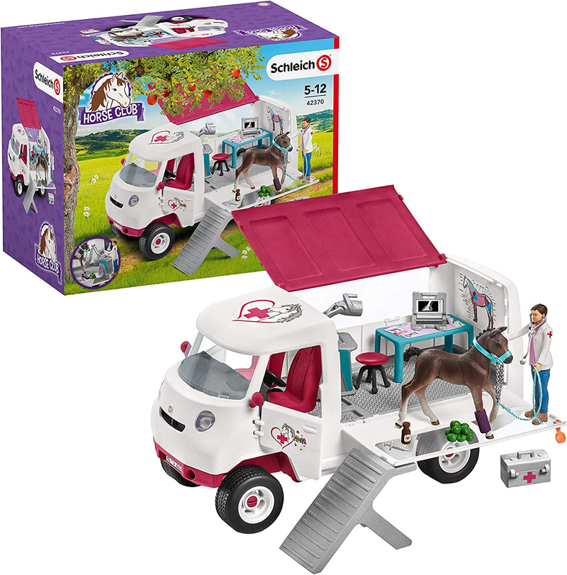 Schleich - Mobile Vet with Hanoverian Foal - My Hobbies