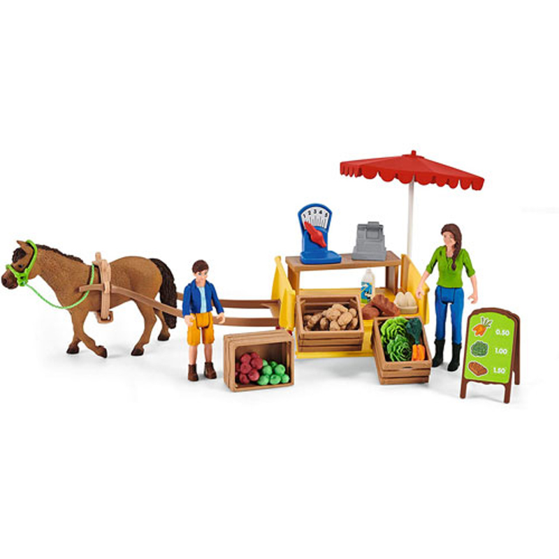 Schleich - Sunny Day Mobile Farm Stand - My Hobbies