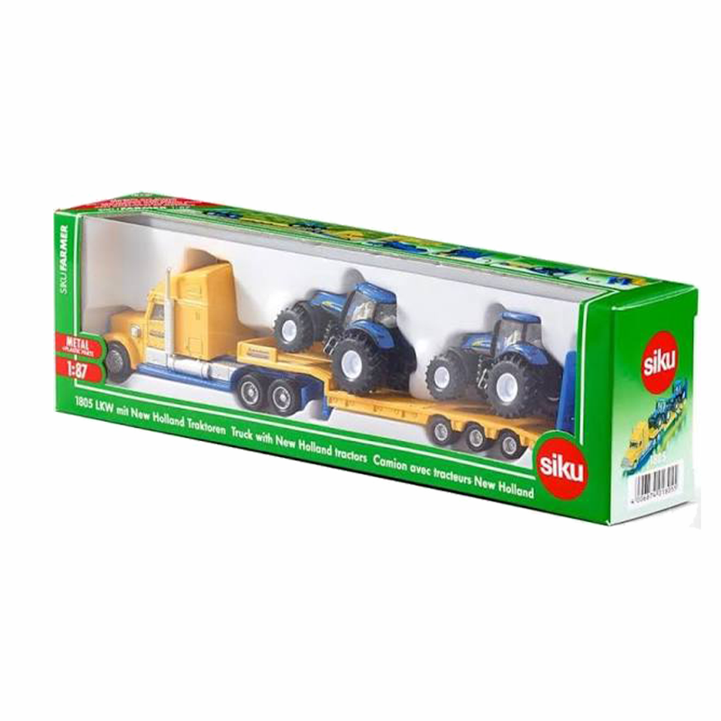 Siku - New Holland Truck with 2 New Holland Tractors - 1:87 Scale - My Hobbies