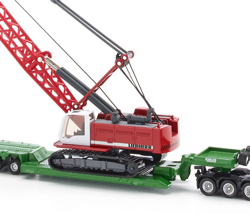 Siku - Heavy Haulage Transporter with Excavator and Service Vehicle - 1:87 Scale - My Hobbies