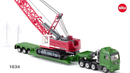 Siku - Heavy Haulage Transporter with Excavator and Service Vehicle - 1:87 Scale - My Hobbies