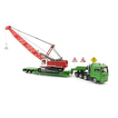 Siku - Heavy Haulage Transporter with Excavator and Service Vehicle - 1:87 Scale - My Hobbies