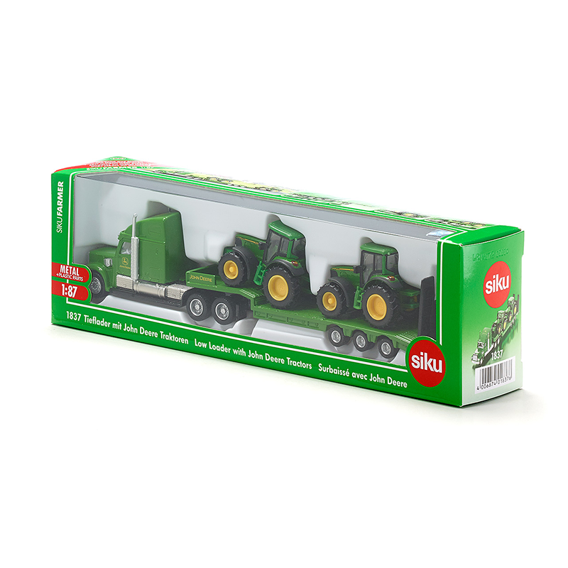 Siku - John Deere Low Loader with John Deeres - 1:87 Scale - My Hobbies