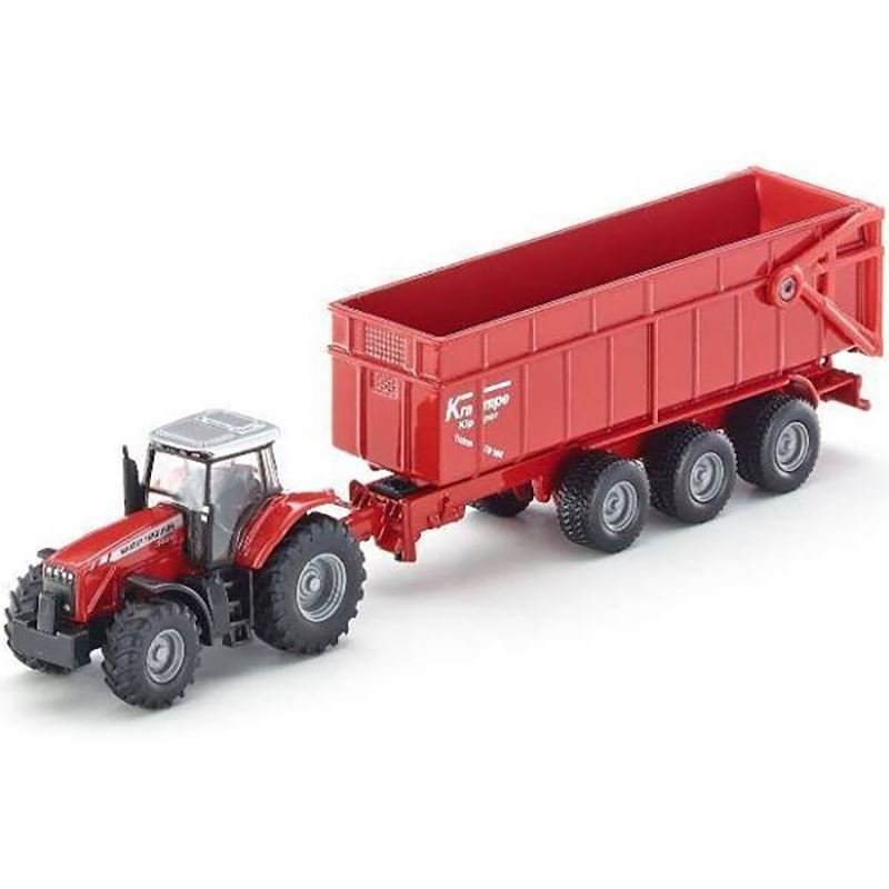 Siku - Massey Fergson Tractor with Trailer - 1:87 Scale - My Hobbies
