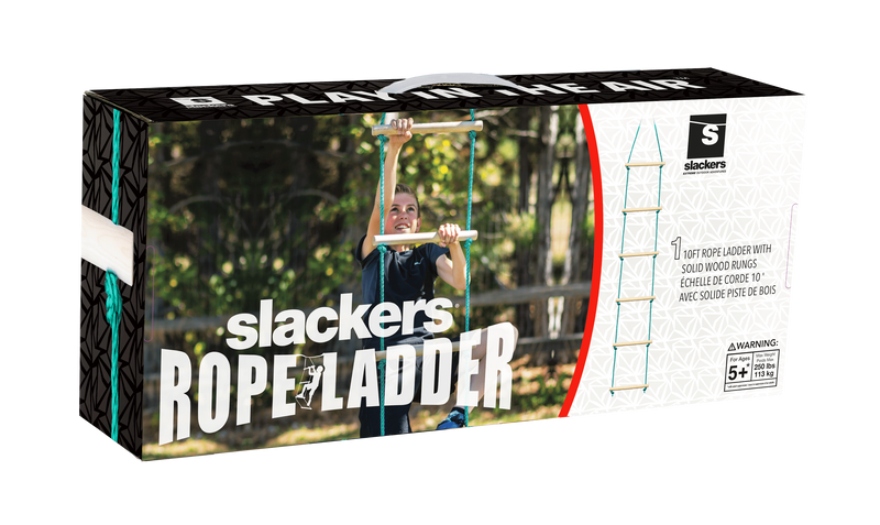 Slackers - Ninja Intro Kit + Timer + Ladder + cargo net Bundle (Set of 4) - My Hobbies