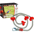 Slackers - Ninja 8' with Foot Holds Outdoor Play Game Ninja Climbing Rope - My Hobbies