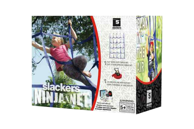 Slackers - Ninja Intro Kit + Timer + Ladder + cargo net Bundle (Set of 4) - My Hobbies