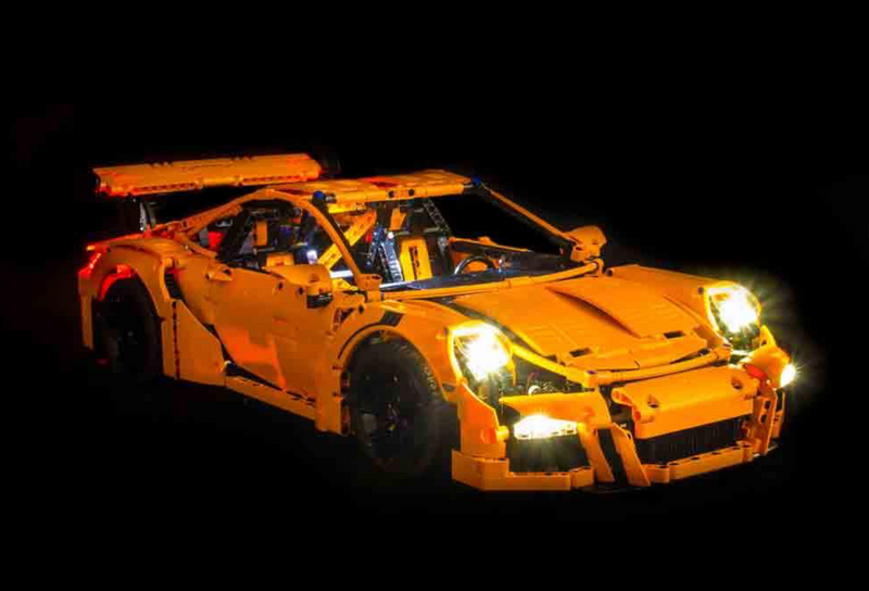 LEGO Porsche 911 GT3 RS 42056 Light Kit (LEGO Set Are Not Included ) - My Hobbies