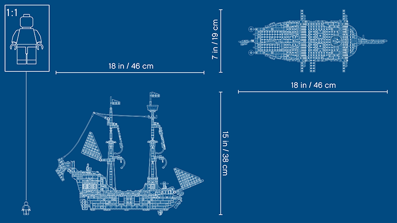 LEGO® 31109 Creator 3-in-1 Pirate Ship - My Hobbies