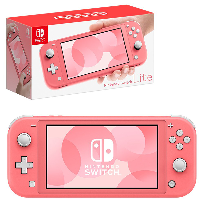 Nintendo Switch Lite Console - Coral - My Hobbies