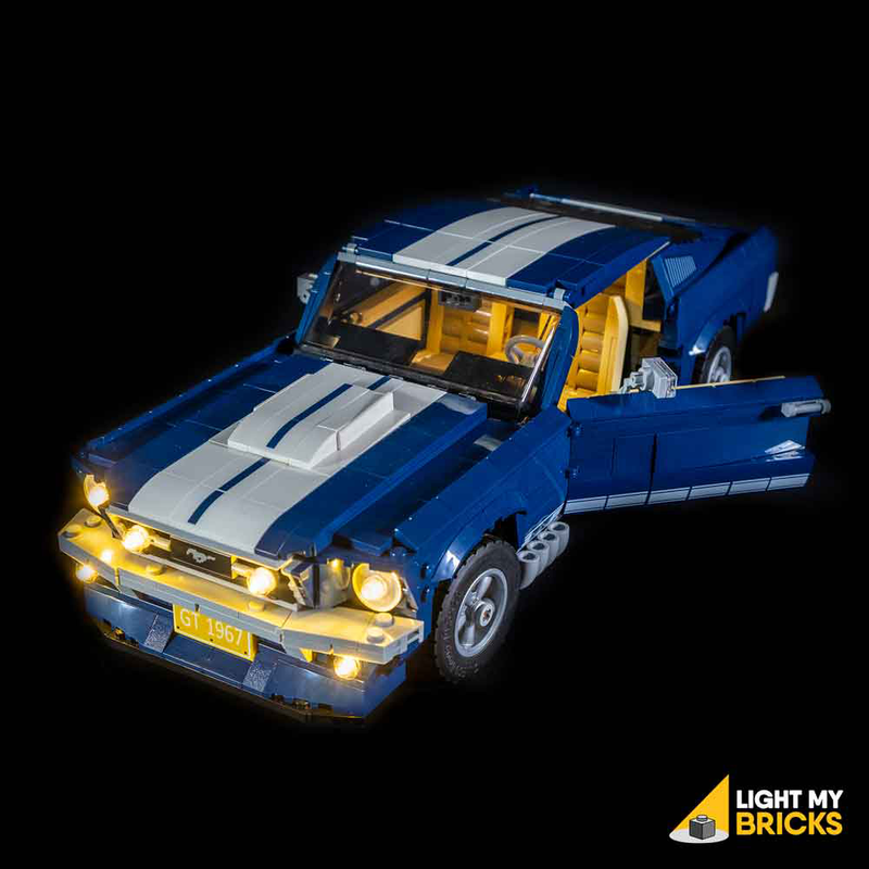 LEGO Ford Mustang GT 10265 Light Kit (LEGO Set Are Not Included ) - My Hobbies