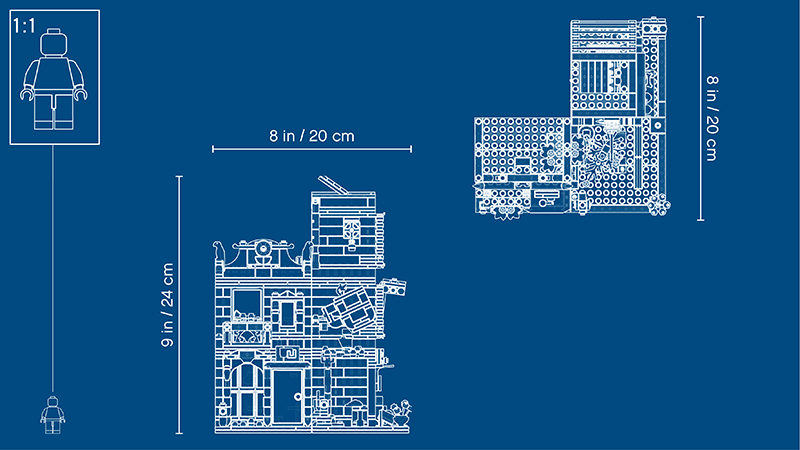 LEGO® 31097 Creator 3-in-1 Townhouse Pet Shop & Café - My Hobbies