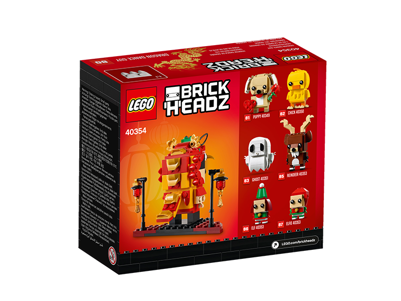 LEGO® 40354 BrickHeadz Dragon Dance Guy - My Hobbies