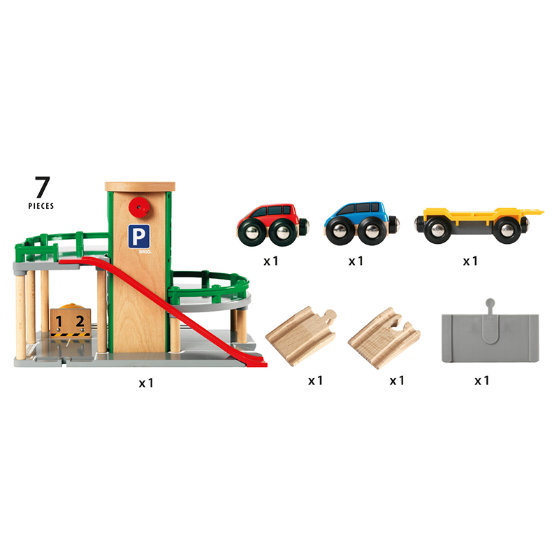 BRIO Destination - Parking Garage, 7 pieces - My Hobbies