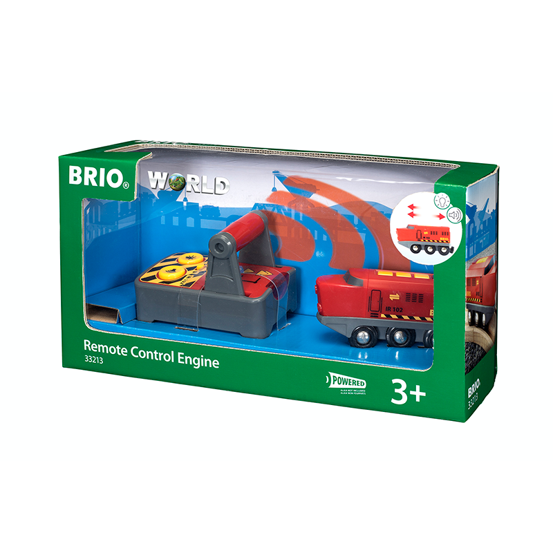 BRIO Train - Remote Control Engine, 2 pieces - My Hobbies