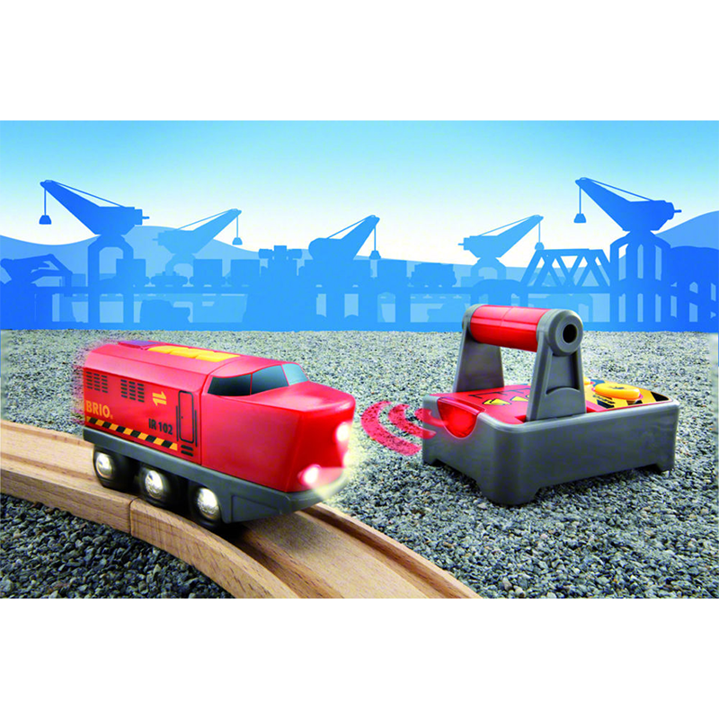 BRIO Train - Remote Control Engine, 2 pieces - My Hobbies