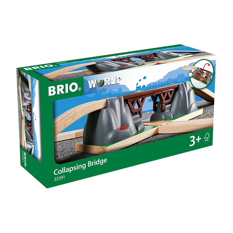 BRIO Bridge - Collapsing Bridge, 3 pieces - My Hobbies