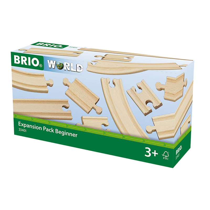 BRIO Tracks - Expansion Pack Beginner, 11 pieces - My Hobbies