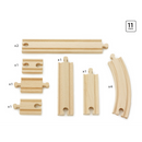 BRIO Tracks - Expansion Pack Beginner, 11 pieces - My Hobbies