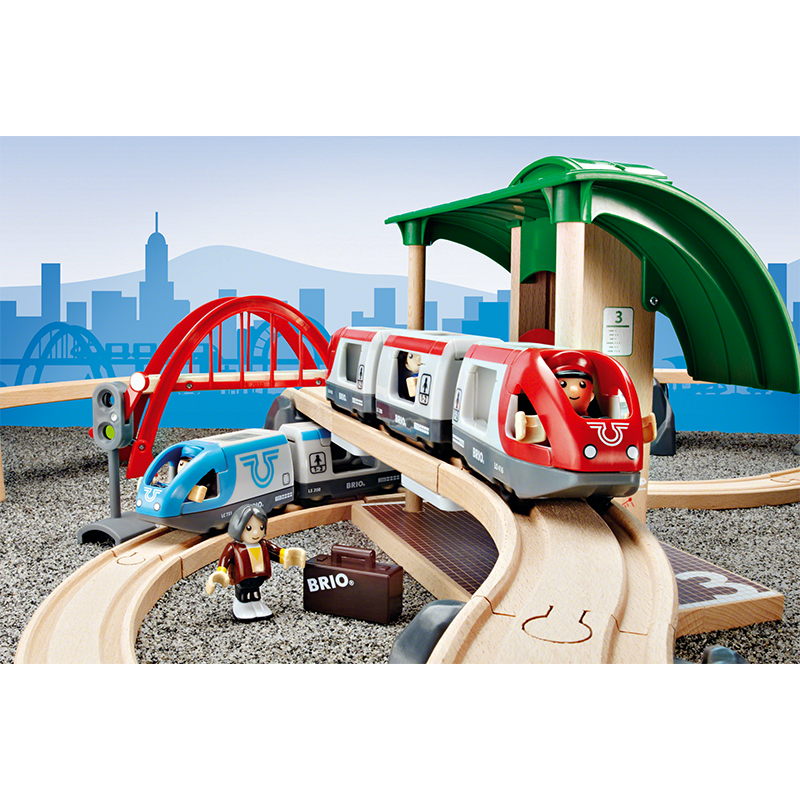 BRIO Set - Travel Switching Set, 42 pieces - My Hobbies