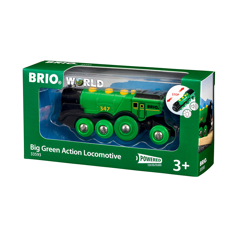 BRIO B/O - Big Green Action Locomotive - My Hobbies